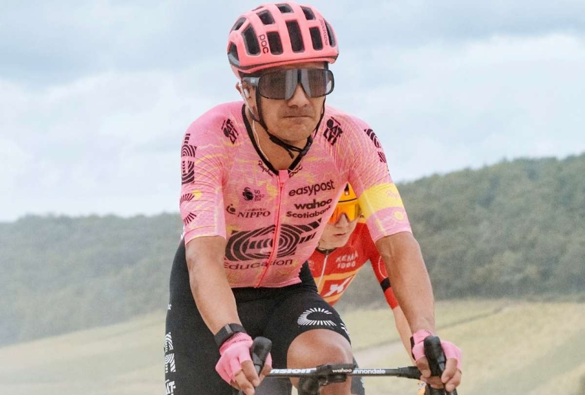 El ciclista ecuatoriano Richard Carapaz está listo para competir en la Vuelta a España, competencia que, asegura, quiere ganarla.