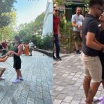 Glenda Morejón recibe propuesta de matrimonio en París.