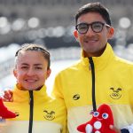 Glenda morejón y daniel pintado plata en marcha paris 2024