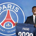 Presentación de William Pacho en el PSG