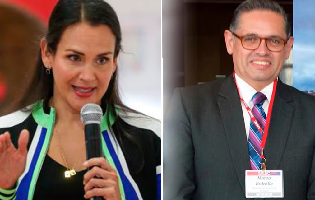 Inés María Manzano y Mateo Julián Estrella se convirtieron en nuevos ministros del Presidente Daniel Noboa.
