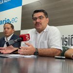 Jorge Escala Zambrano, quien buscará convertirse en Presidente de la República, estuvo de visita en Manabí.