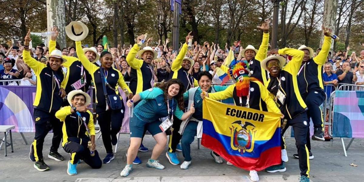 Juegos Paralímpicos delegación de Ecuador París 2024
