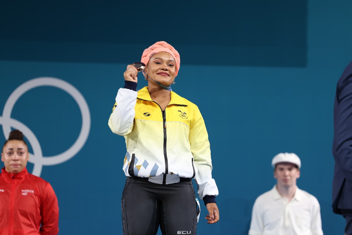 La ecuatoriana Neisi Dajomes logró asegurar una nueva medalla para el Ecuador en los Juegos Olímpicos París 2024.