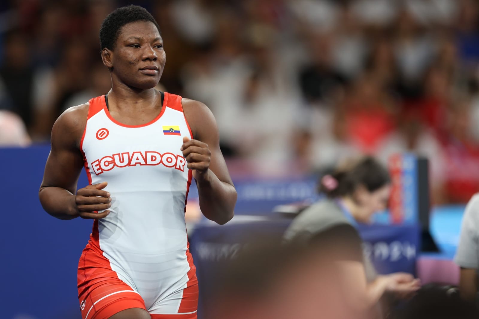 La luchadora ecuatoriana Génesis Reasco tiene la posibilidad de ganar una medalla más para Ecuador, en París 2024.