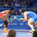 La luchadora ecuatoriana Génesis Reasco tiene posibilidades de hacerse de una medalla de bronce en París 2024.