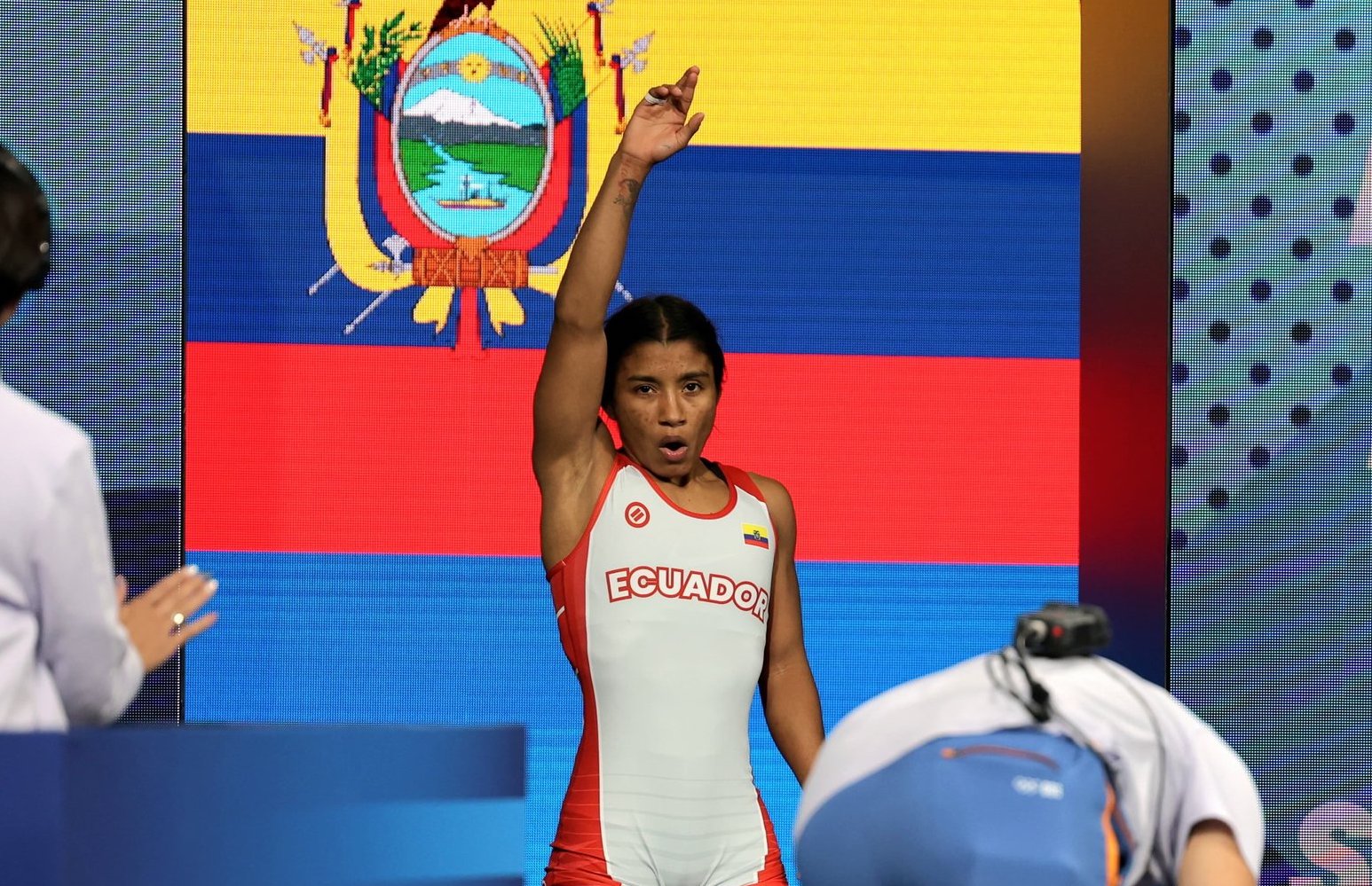 Lucía Yépez alcanzó medalla de plata en París 2024
