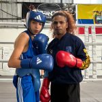 Valentino Dimitrov y Jean Carlos Caicedo boxeadores manabitas. Dimitrov busca ser campeón de box
