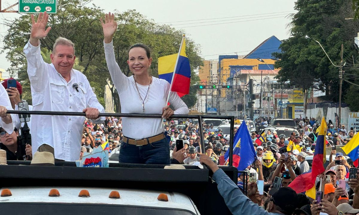 María Corina Machado anuncia movilización para el 3 de agosto