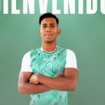 Pedro Cuero jugador de Liga de Portoviejo para el zonal de ascenso