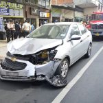 Cinco secuestradores sufrieron un accidente de tránsito tras raptar a un comerciante en el centro de Guayaquil.