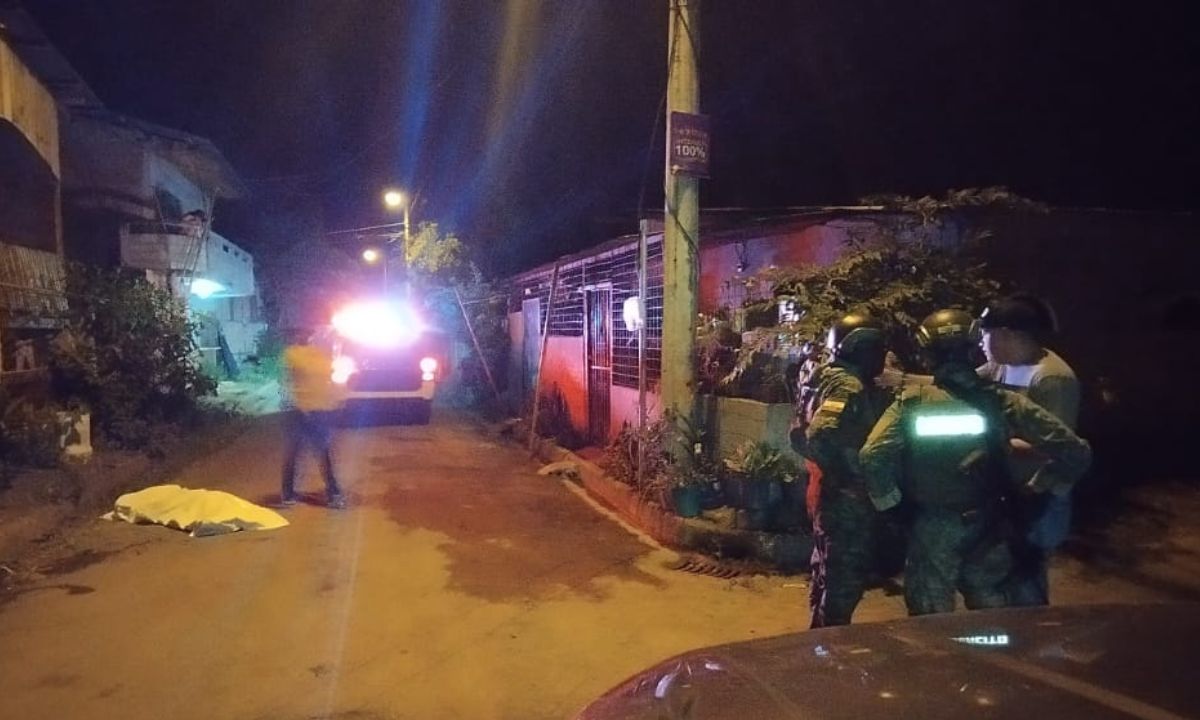 Sujeto termina abatido por militares en el cantón Bolívar, Manabí.