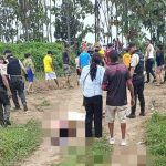 Tres supuestos extorsionadores aparecieron muertos en medio de una guardarraya en el cantón El Empalme, provincia del Guayas.