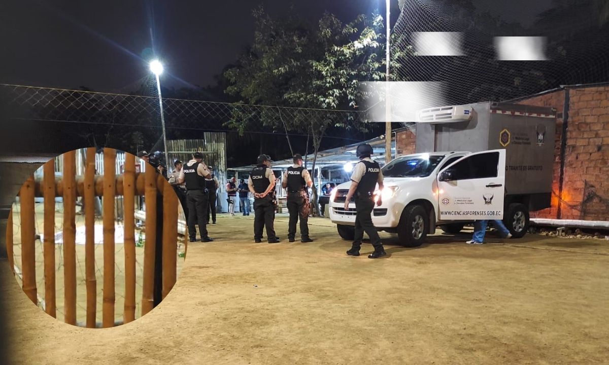 Un hombre es asesinado en una cancha de Manta.