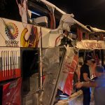 Una mujer fallecida y varios heridos en accidente de una San Cristóbal en Tosagua, Manabí.
