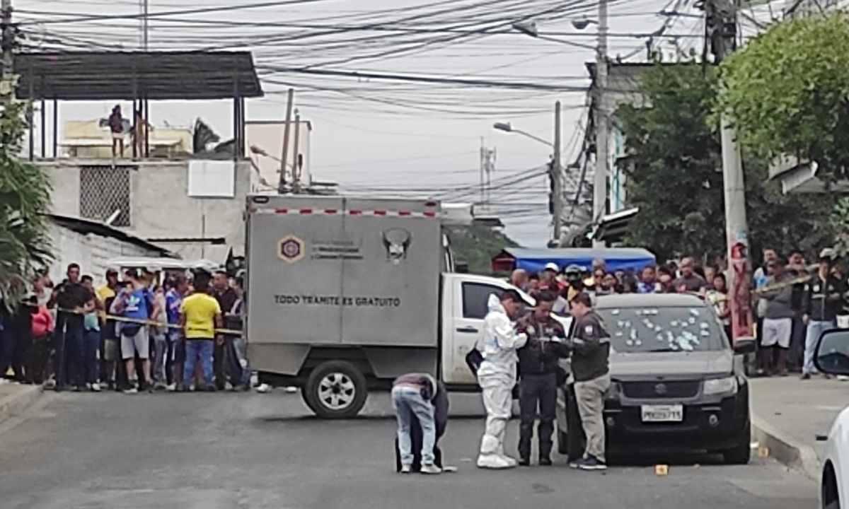 Video del crimen registrado en Manta circula en redes sociales.