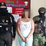 "La Pucca", presunta integrantes de "Los Choneros" es detenida