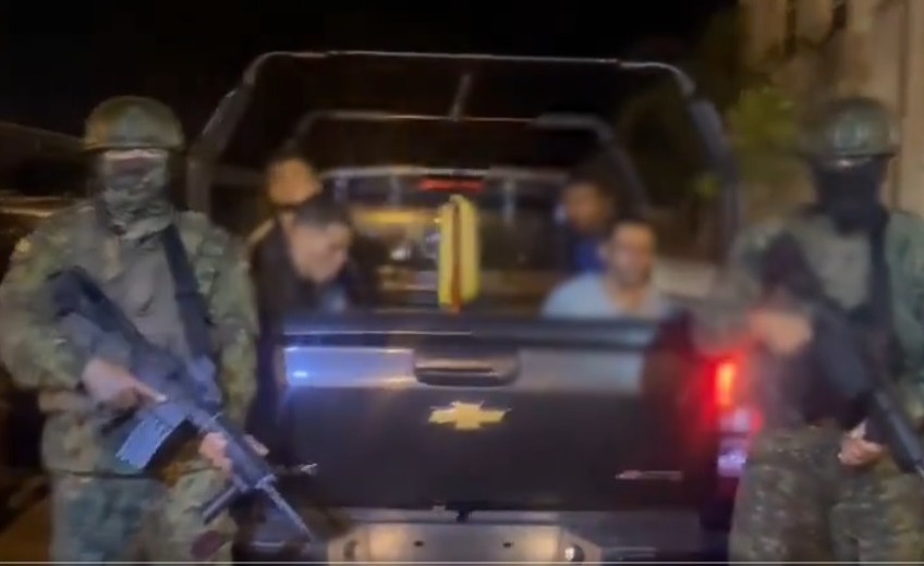 "Los Venecos" son detenidos por El Bloque de Seguridad en Buena Fe, Los Ríos