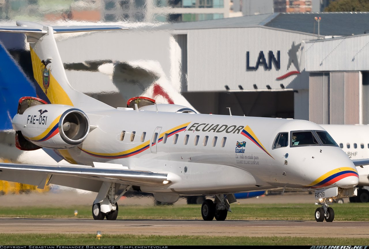 avión presidencial ecuador/ Daniel Noboa