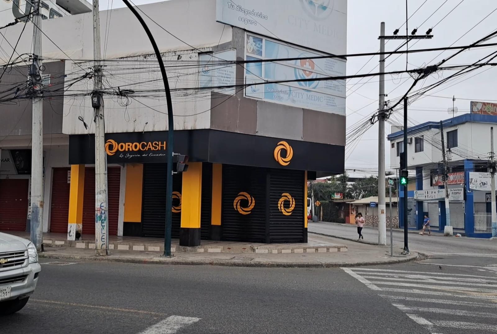 Intento de robo en joyería de Portoviejo