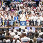 Luego de diez meses de haber dejado la Presidencia de la República, Guillermo Lasso, apareció en un evento público, en Guayaquil.