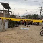 hombre asesinado en la leonidas proaño de Monteristi