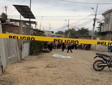 hombre asesinado en la leonidas proaño de Monteristi