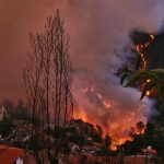 Un voraz incendio forestal, en el sector de Guápulo, en Quito, hizo que se movilizaran el Gobierno Nacional y el Municipio capitalino.