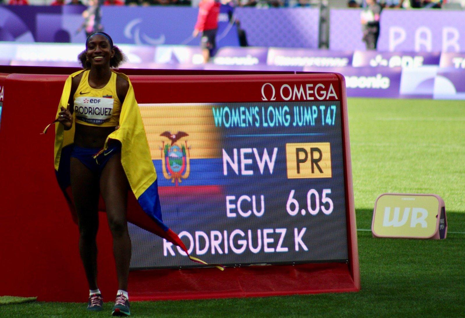 Kiara Rodríguez logra segunda medalla de oro en los Juegos Paralímpicos de París 2024