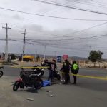 atropellado en la vía Barbasquillo