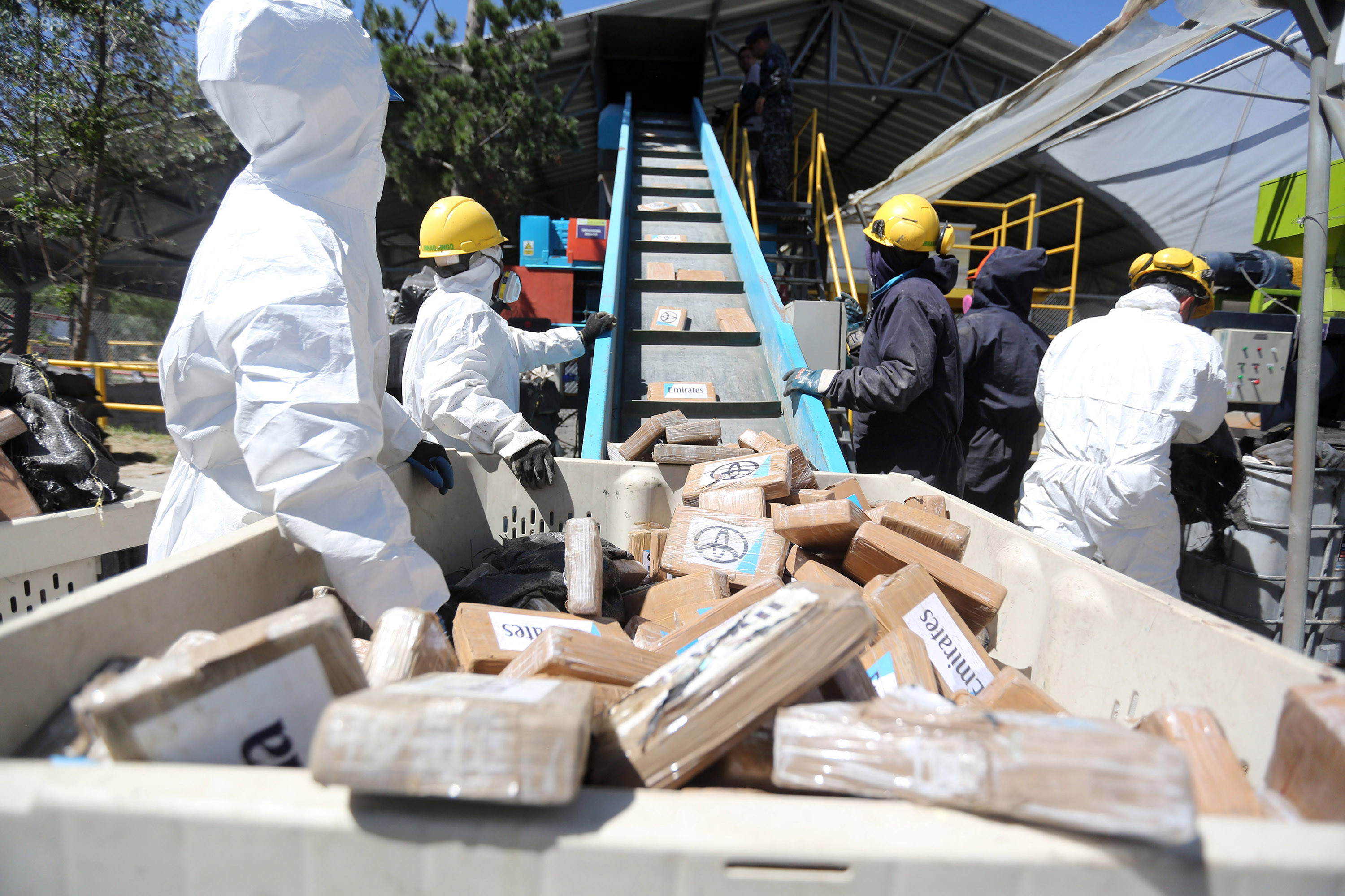 El Ministerio del Interior ha destruido 211 toneladas de droga en lo que va del 2024