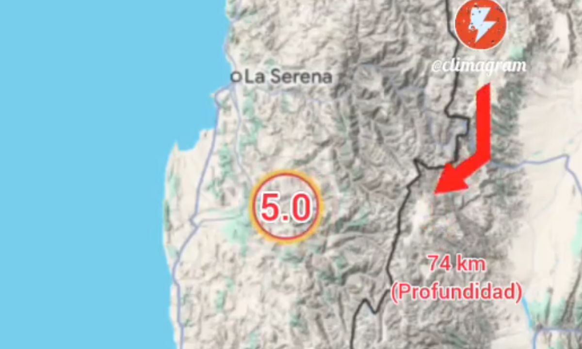Autoridades descartan tsunami en Chile tras temblor de 5 grados