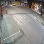 Cámara se seguridad captó impresionantes imágenes de un choque