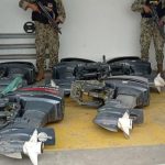 Cinco motores fuera de borda se incautaron durante un operativo realizado  durante el último fin de semana.