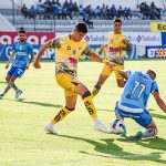 Con goles de Mariano Miño y Michael Mieles, Delfín se tomó el estadio Bellavista de Ambato, donde venció a Macará.
