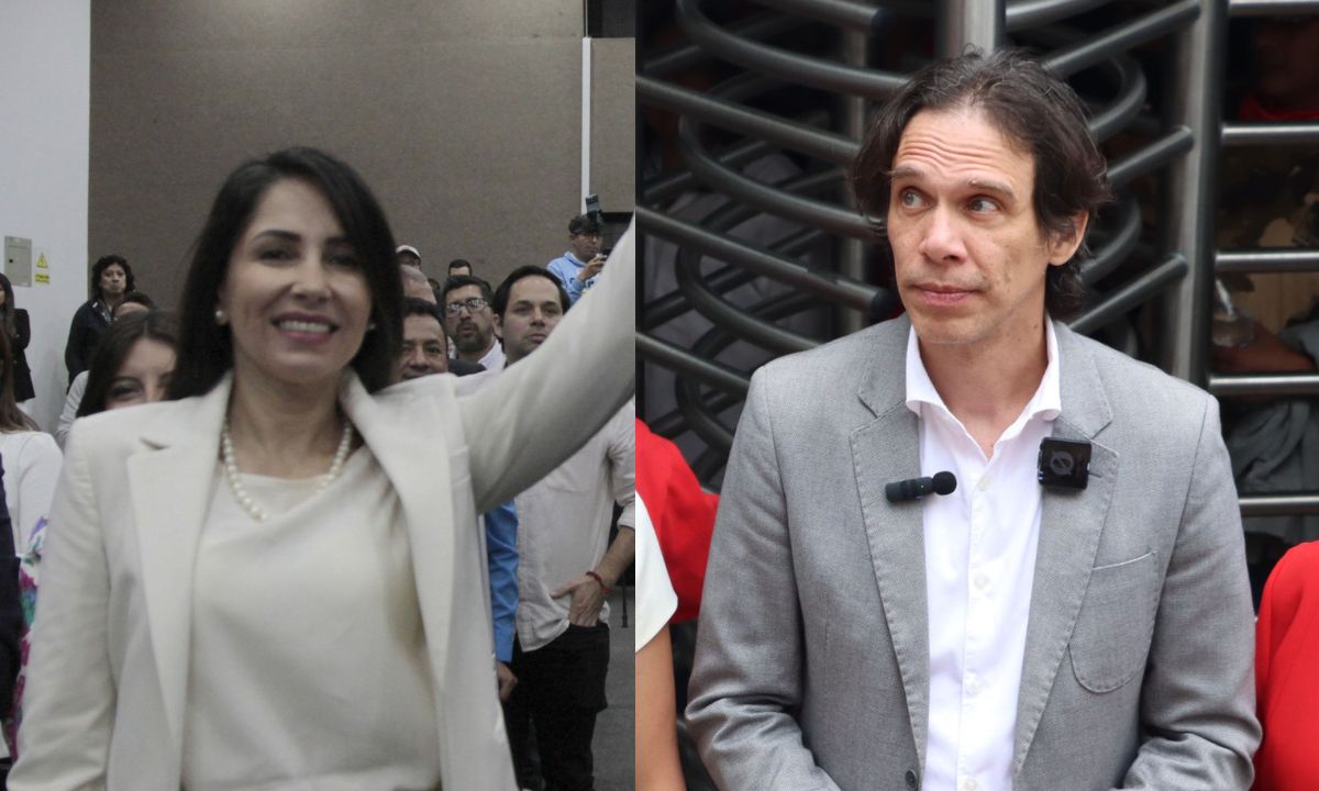 El CNE califica las candidaturas presidenciales de Luisa González y de Pedro Granja