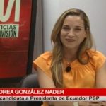 Andrea González Nader: "A Ecuador le quedan diez años de bonanza petrolera"