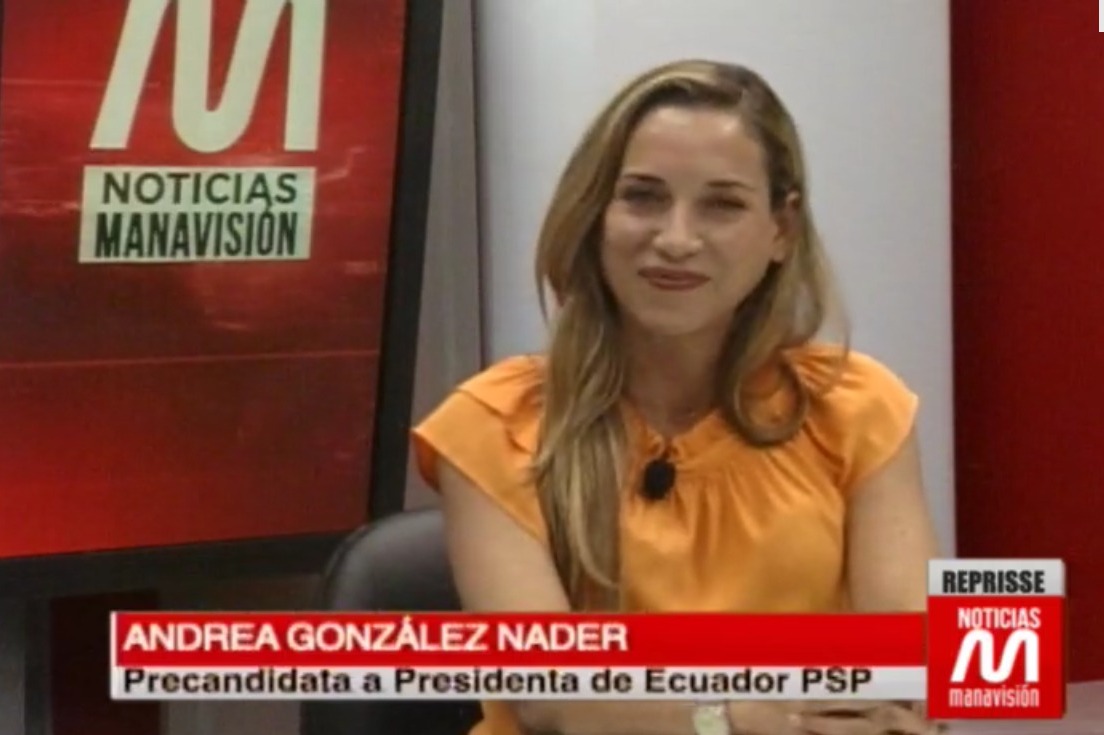 Andrea González Nader: "A Ecuador le quedan diez años de bonanza petrolera"
