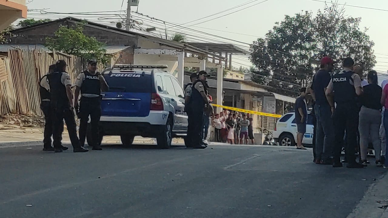 Sicarios asesinan a un hombre en el barrio Jocay de Manta