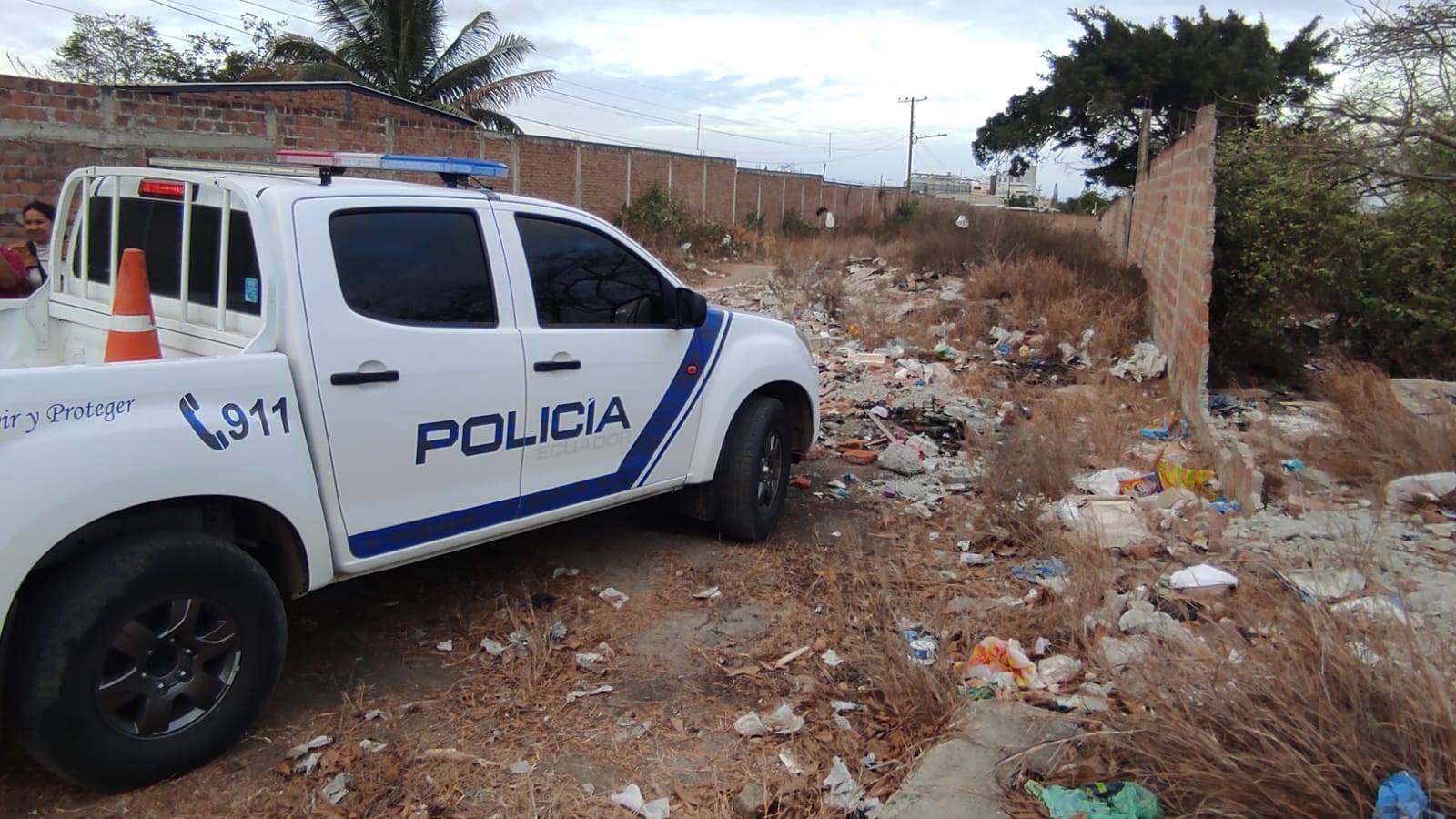 Cadáver hallado en un basurero, en Montecristi