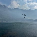 Bomberos y militares buscan mitigar incendios forestales registrados en El Cajas