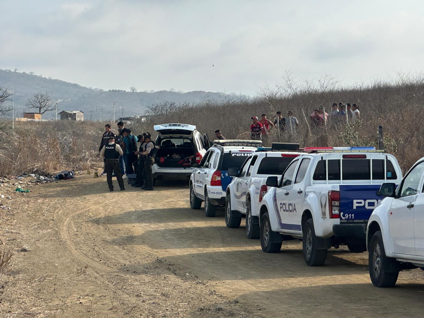 dos muertos en Montecristi