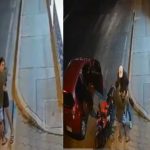 Delincuentes asaltaron a una pareja en el portal de una casa