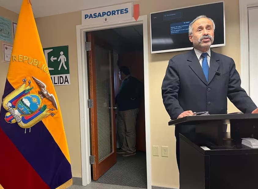 El diplomático ecuatoriano Edmundo Alfonso Morales, quien se encontraba desaparecido en Estados Unidos, apareció muerto.