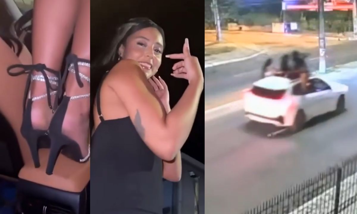 Influencer cayó de un carro en movimiento y murió, quería tomarse fotos