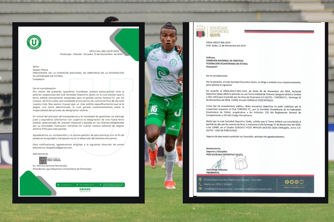Liga de Portoviejo rechaza un inusual pedido del Deportivo Quito