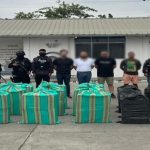 Más de una tonelada de droga incautó la Policía Nacional, tras un allanamiento realizado en Portoviejo, capital de Manabí.