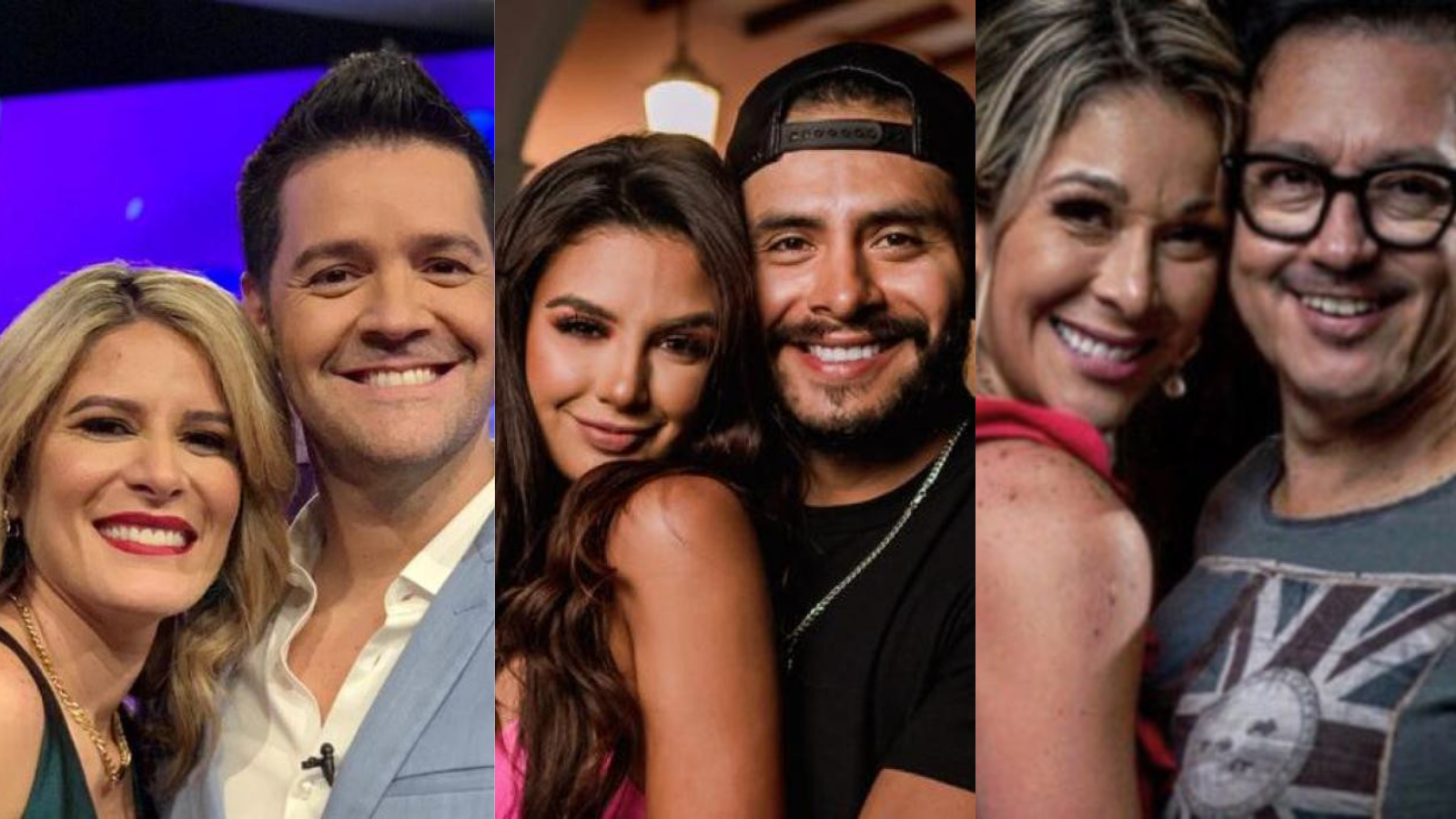 Parejas de la farándula nacional