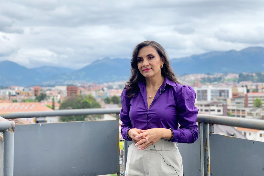 Verónica Abad, vicepresidenta de Ecuador, sancionada por el TCE