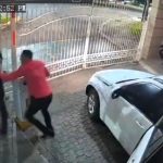 Cámaras captaron el ingreso de delincuentes a urbanización de Samborondón